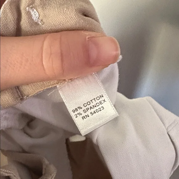 BANANA REPUBLIC Women’s Ankle City Chino Khaki Pants - Picture 6 of 6